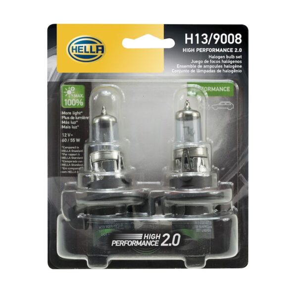 HELLA H13 2.0TB Performance Series Halogen Light Bulb