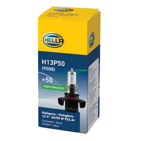 HELLA H13P50 Performance Series Halogen Light Bulb