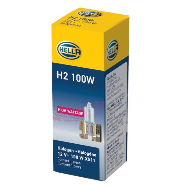 HELLA H2 100W High Wattage Series Halogen Light Bulb