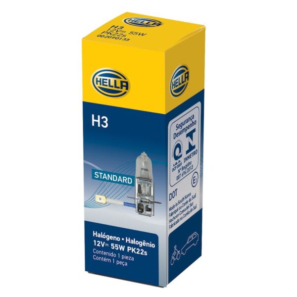 HELLA H3 Standard Series Halogen Light Bulb