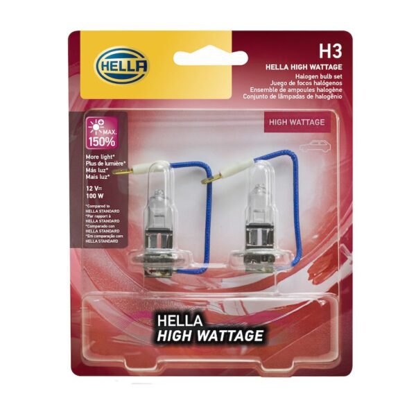 HELLA H3 100WTB High Wattage Series Halogen Light Bulb