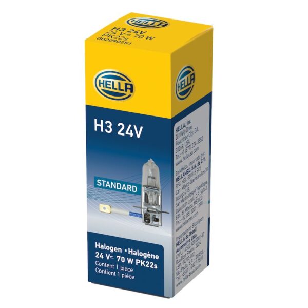 HELLA H3 24V Standard Series Halogen Light Bulb