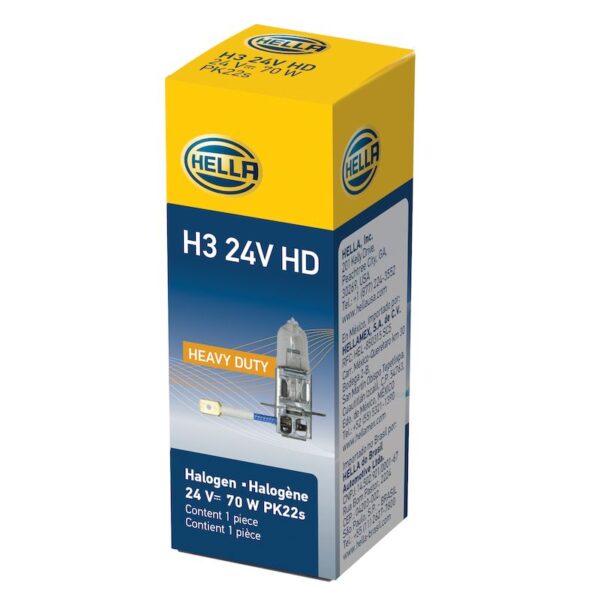 HELLA H3 24V HD Heavy Duty Series Halogen Light Bulb