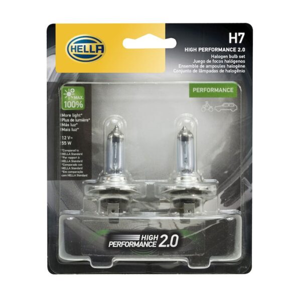 HELLA H7 2.0TB Performance Series Halogen Light Bulb