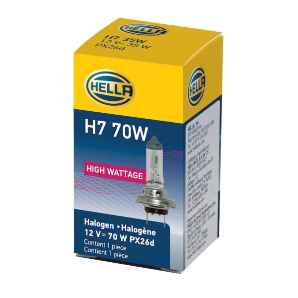 HELLA H7 70W High Wattage Series Halogen Light Bulb