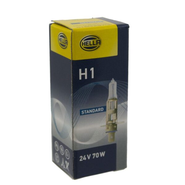 HELLA H1 24V Standard Series Halogen Light Bulb