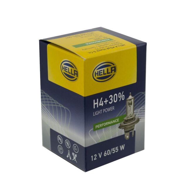 HELLA H4 Standard Series Halogen Light Bulb