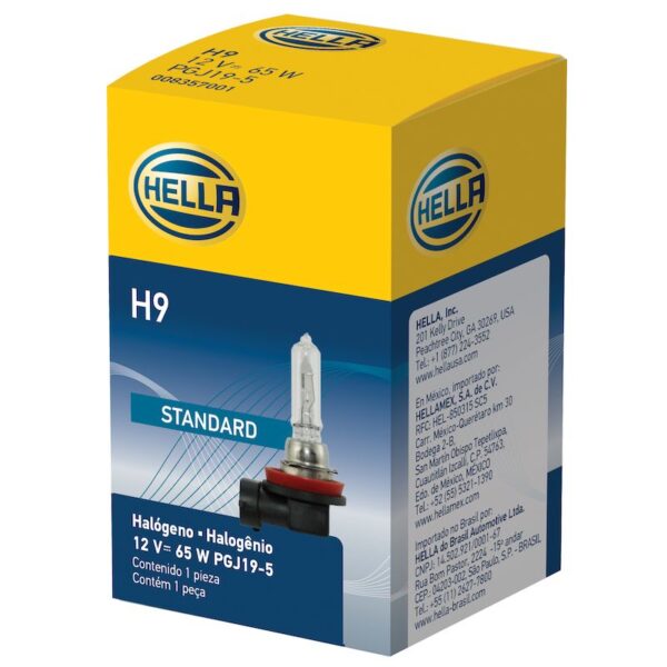 HELLA H9 Standard Series Halogen Light Bulb