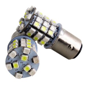 RS-1157-WY-TS - 1157 Dual-Color Switchback LED Replacement Bulbs (White/Amber) (Pair)