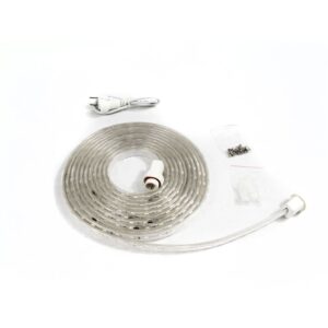 RS-110V-5M-WW - 16ft (5M) 110V 5050 Atmosphere Strip Lighting Reel w/ Plug/Hardware (Warm White)