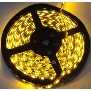 RS-3528-5MY - 16ft (5M) 3528 LED Tape Strip Reel Lighting (Yellow)