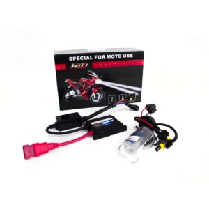 RS-9006-5K-MOTO - 9006 5K Single Beam Motorcycle Headlight Kit for Single Headlights