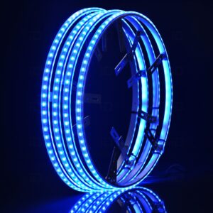 RSCSWL15-C - 4-Ring ColorSMART Bluetooth 15.5in LED Wheel Light Kit (w/ Chasing)