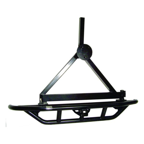 RT Off-Road - Steel Black Hd Bumper & Tire Carrier