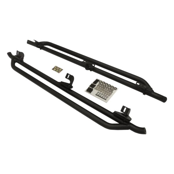 RT Off-Road - Steel Black Rocker Panel Guard Set