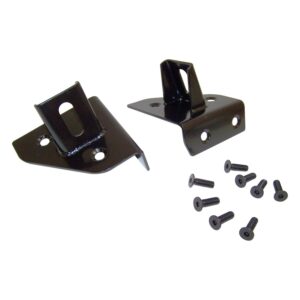 RT Off-Road - Metal Black Windshield Light Mount Bracket Set