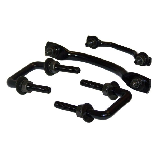 RT Off-Road - Metal Black Windshield Tie Down Kit