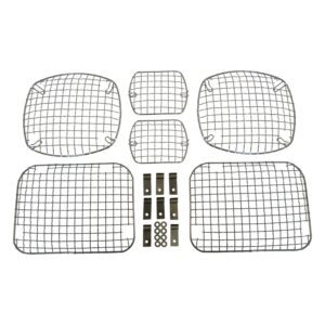 RT Off-Road - Metal Chrome Stone Guard Set