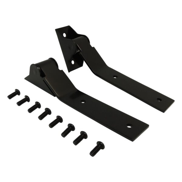 RT Off-Road - Stainless Black Tailgate Hinge Set