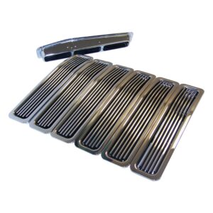 RT Off-Road - Plastic Chrome Grille Insert Set