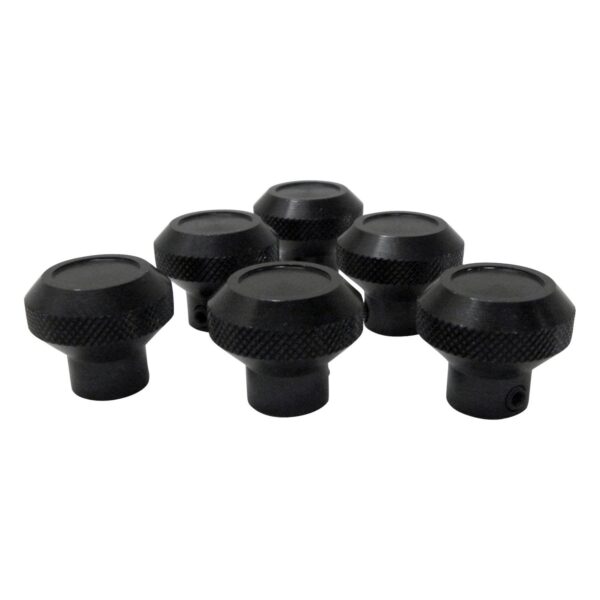 RT Off-Road - Aluminum Black Dash Control Knob Set