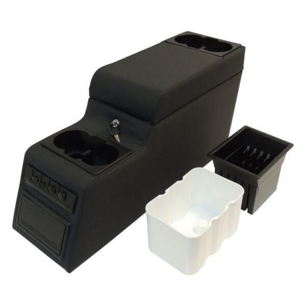 RT Off-Road - Plastic Black Locking Center Console