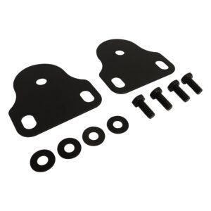 RT Off-Road - Stainless Black Windshield Bracket Set