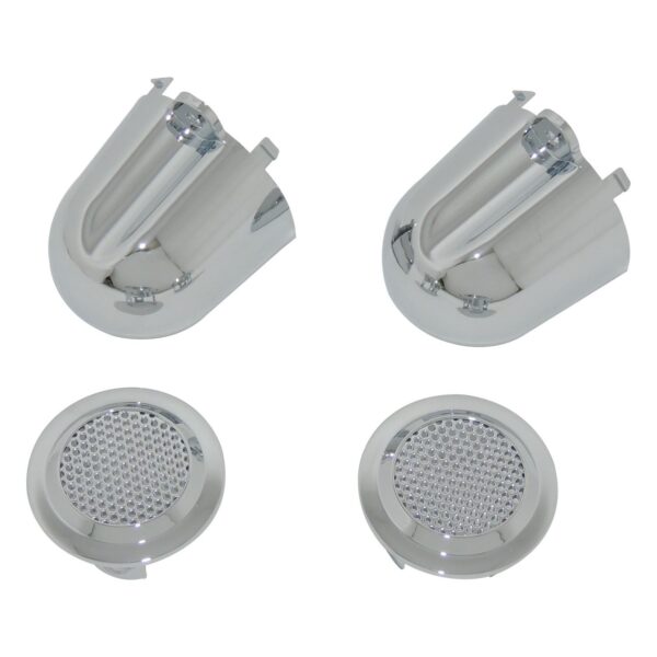 RT Off-Road - Plastic Chrome Tweeter Covers