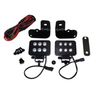 RT Off-Road - Metal Black LED Block Lamp Kit