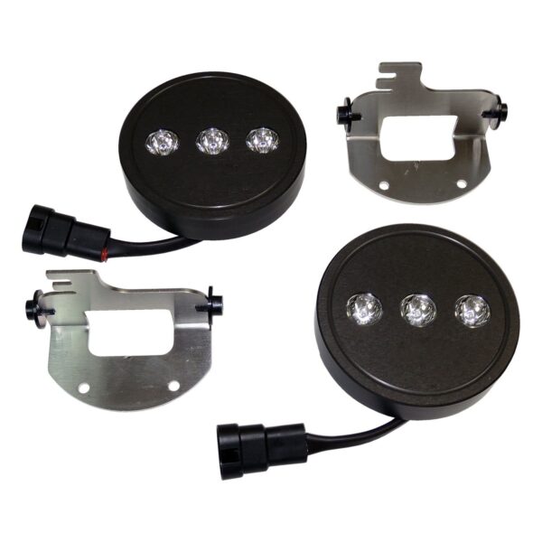 RT Off-Road - Metal Black LED Fog Lamp Kit