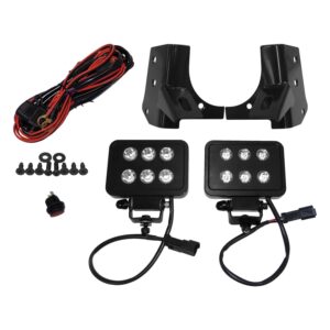 RT Off-Road - Plastic Black LED Block Lamp Kit