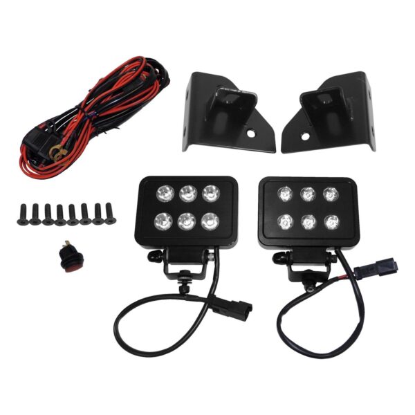 RT Off-Road - Plastic Black LED Block Lamp Kit