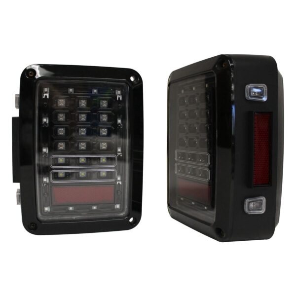 RT Off-Road - Plastic Black LED Tail Light Set