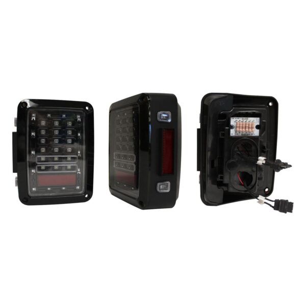 RT Off-Road - Plastic Black LED Tail Light Set