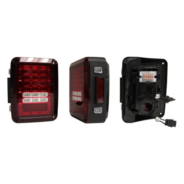 RT Off-Road - Plastic Black LED Tail Light Set