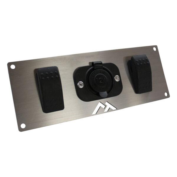 RT Off-Road - Stainless Black Switch Plate