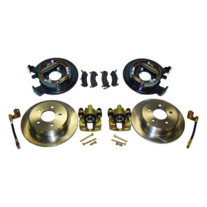 RT Off-Road - Semi-Metallic Silver Disc Brake Conversion Kit