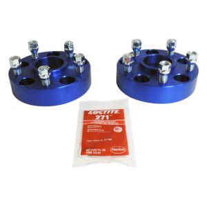 RT Off-Road 1.5" Wide Blue Wheel Spacer Set for 2018+ Jeep JL Wrangler & JT Gladiator