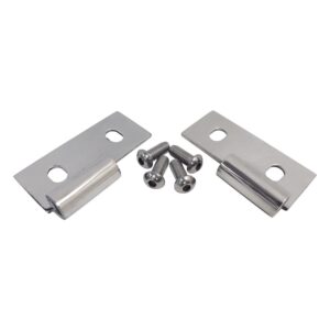 RT Off-Road - Stainless Stainless Door Hinge Bracket Set