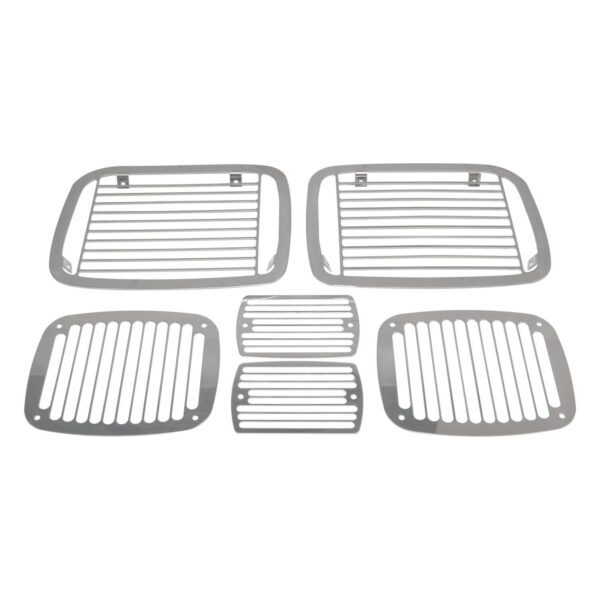 RT Off-Road - Stainless Stainless Stone Guard Set