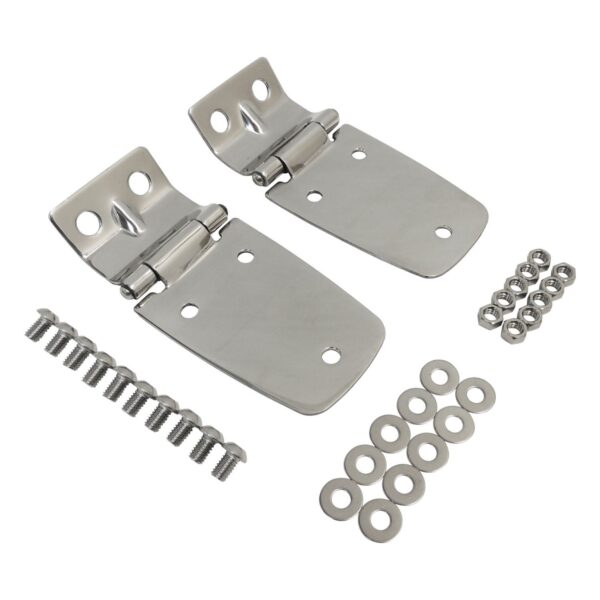 RT Off-Road - Stainless Stainless Hood Hinge Set