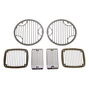 RT Off-Road - Stainless Stainless Stone Guard Set