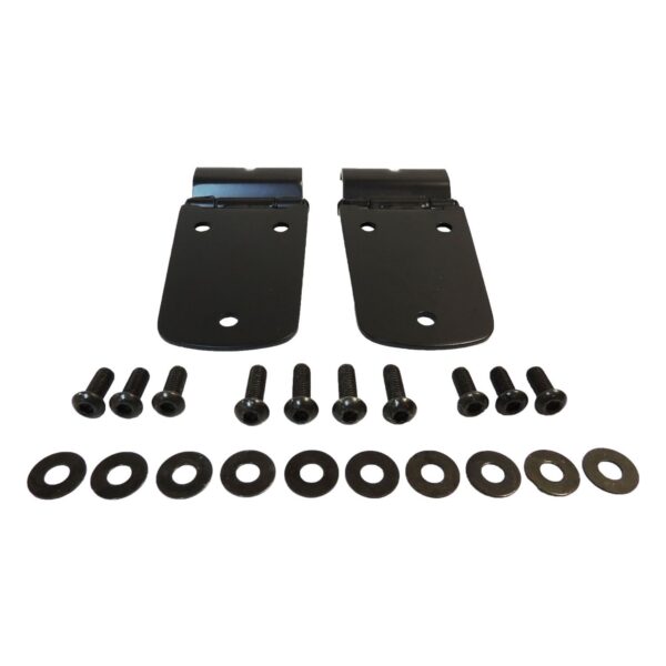 RT Off-Road - Stainless Black Hood Hinge Set