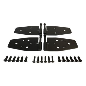 RT Off-Road - Stainless Black Door Hinge Set