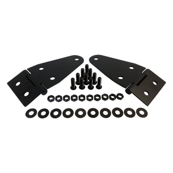 RT Off-Road - Stainless Black Hood Hinge Set