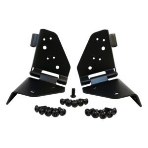 RT Off-Road - Stainless Black Windshield Hinge Kit