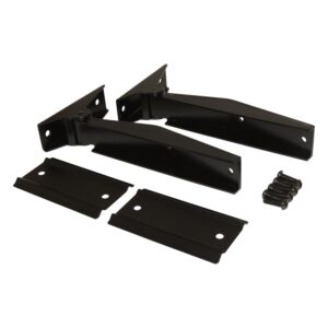 RT Off-Road - Stainless Black Tailgate Hinge Set