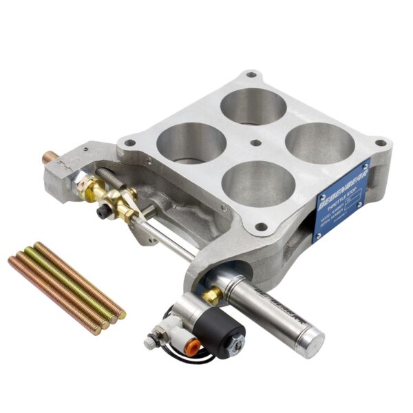 THROTTLE STOP, BASEPLATE STYLE, CO2 ACTUATED, DOM. HOLLEY 4500 (SINGLE ACTING)