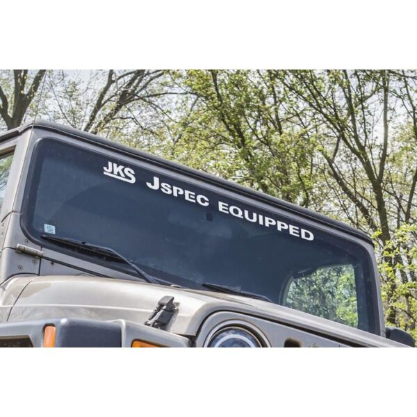 JSPEC Equipped 36" Windshield Decal