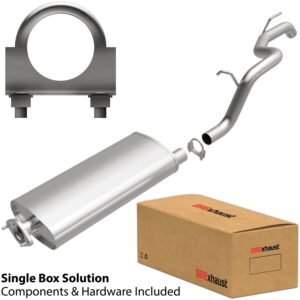 BRExhaust 2002-2007 Jeep Liberty Direct-Fit Replacement Exhaust System